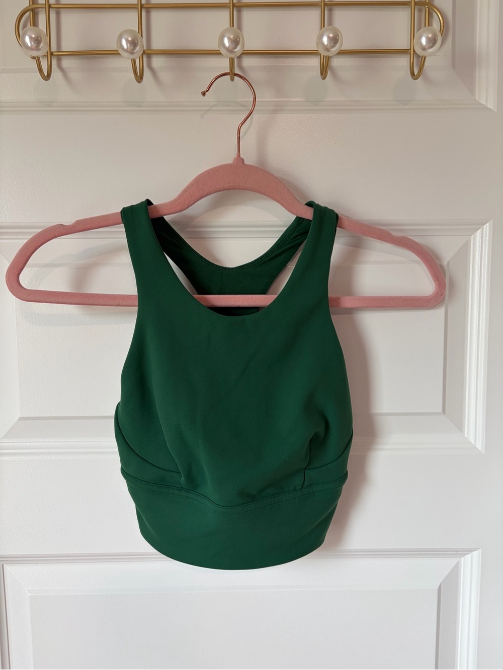 lululemon athletica Forest Green Racerback Tank